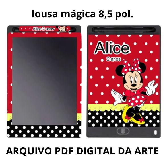Arquivo Lousa Magica Arte em pdf com Nome e Idade