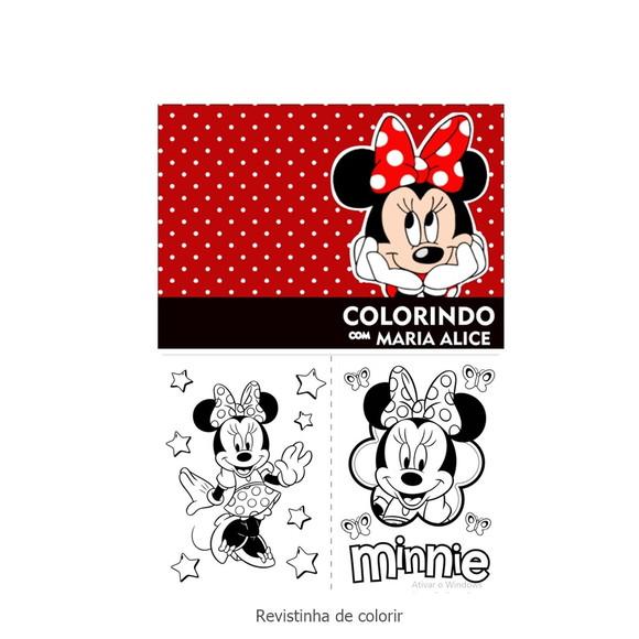 Arquivo pdf Personalizado Revistinha de Colorir
