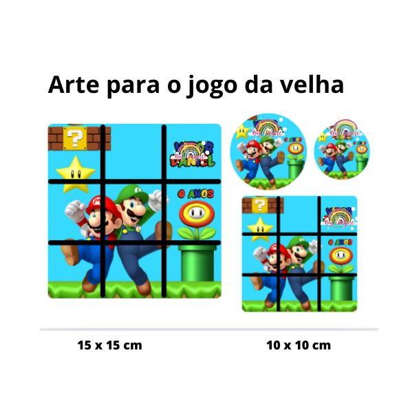 Arte Digital Jogo da Velha - Arquivo pdf Personalizado