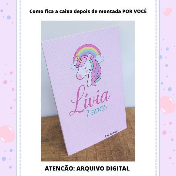 Caixa Lousa Mágica 8,5 - Arquivo pdf com Nome e Idade