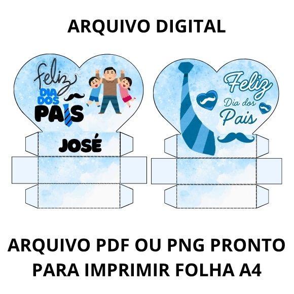 Caixa Presente Diaa dos Pais - Arquivo Digital
