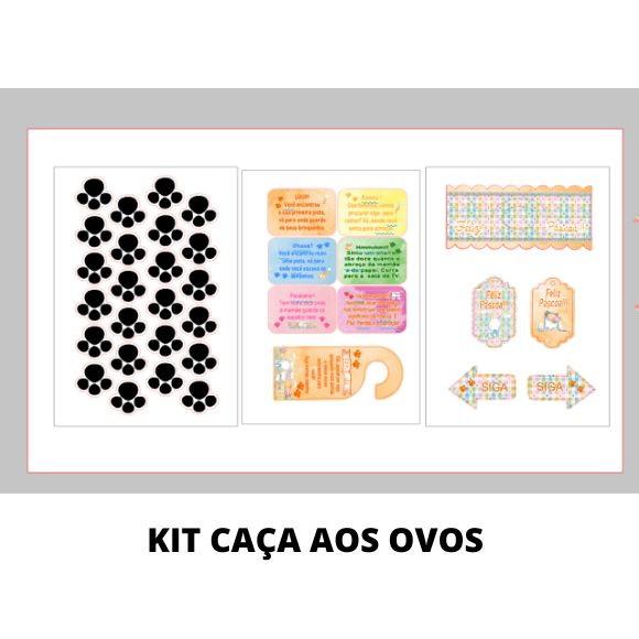 Kit Caça aos Ovos - Arquivo Digital pdf