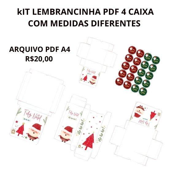 Kit de Lembrancinhas de Natal em pdf para Imprimir