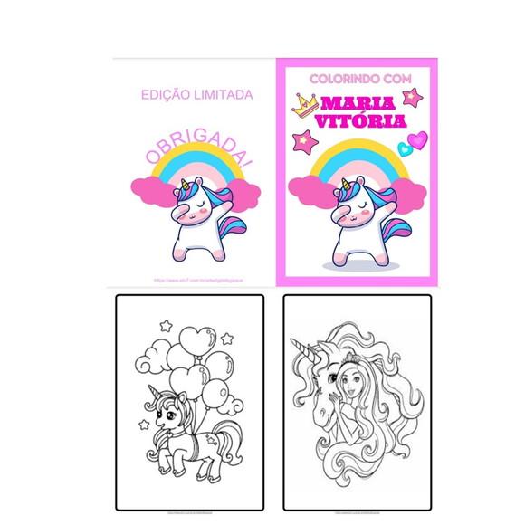 Lembrancinha Revistinha de Colorir ( Vários Temas) pdf