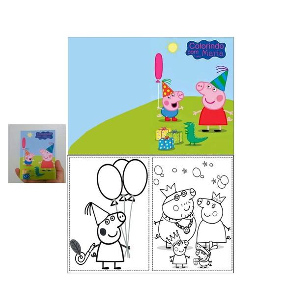 Livrinho de Colorir Personalizado - Escolha Seu Tema (pdf)