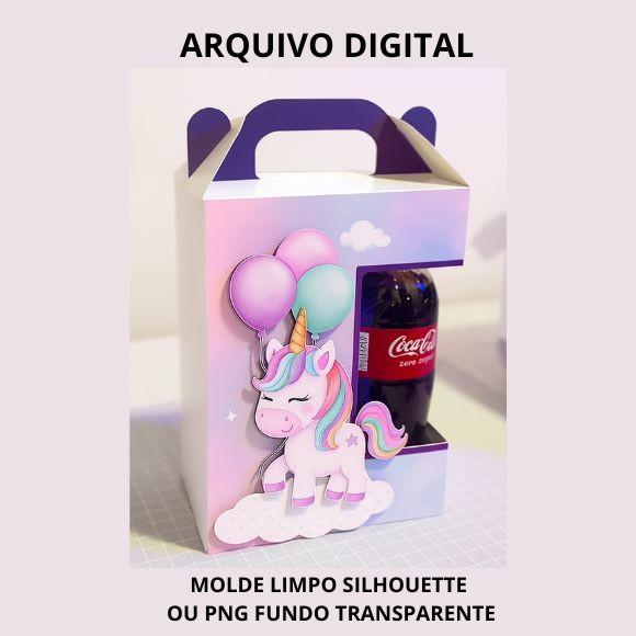 Maletinha Cocacola Multiuso - Arquivo Studio Silhouette