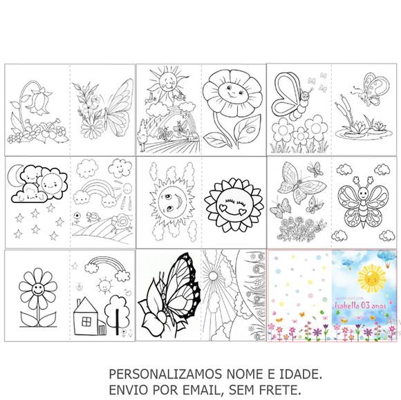 Livro de Colorir - Arquivo pdf - Escolha Seu Temas