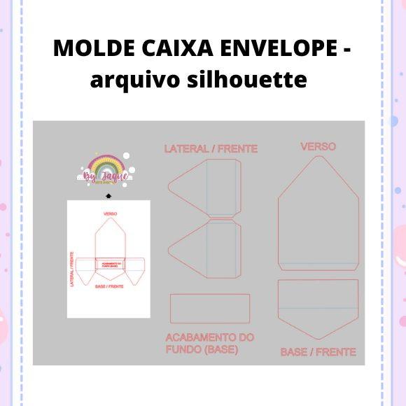 Molde Caixa Envelope - Arquivo Studio Silhouette - Brnde pdf
