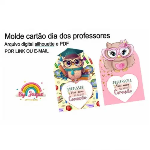 Arquivo de Corte - Cartão com Coração - 100% Digital