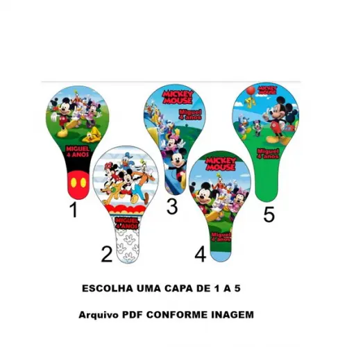 Arte para Raquete Arquivo Digital -pdf com Nome e Idade