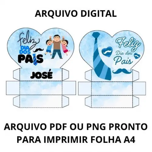 Caixa Presente Diaa dos Pais - Arquivo Digital