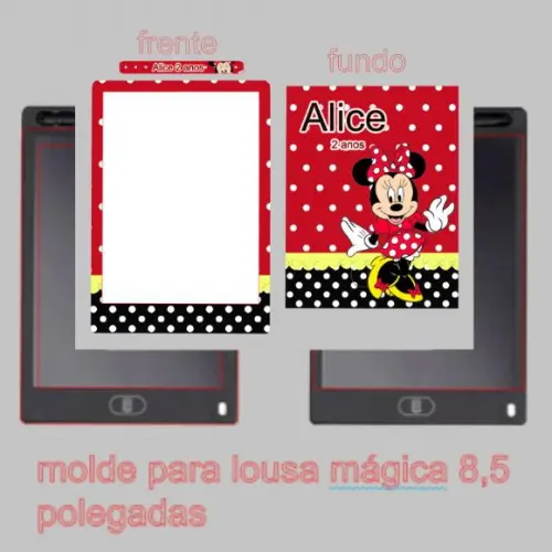 Molde Lousa Magica Tablet Arquivo de Corte Silhouette