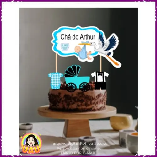 Topo Chá de Fraldas - Arquivo Digital