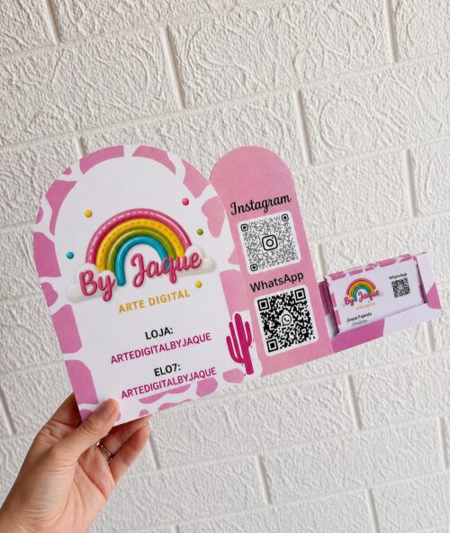 Molde Expositor QRcode
