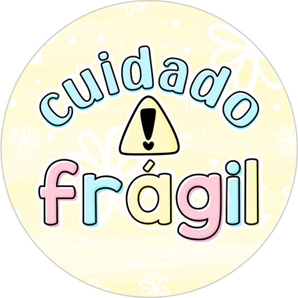 Adesivos 4x4 - Cuidado Frágil