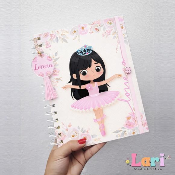 Caderneta de Saúde do Bebê Personalizada Bailarina