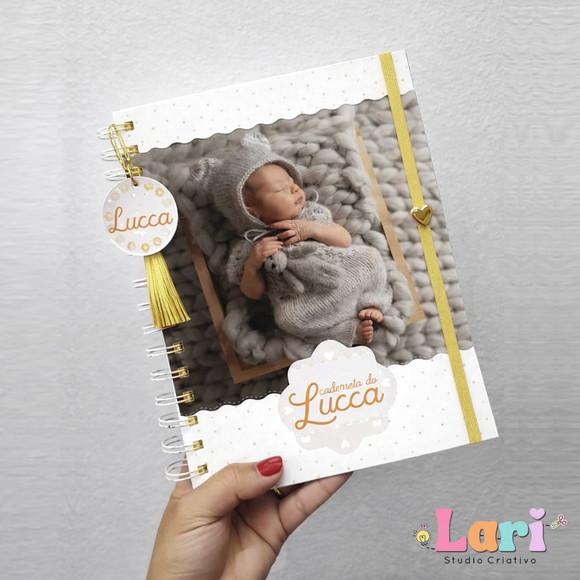 Caderneta de Saúde do Bebê Personalizada com Foto