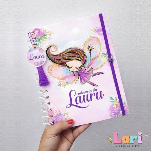 Caderneta de Saúde do Bebê Personalizada Fada