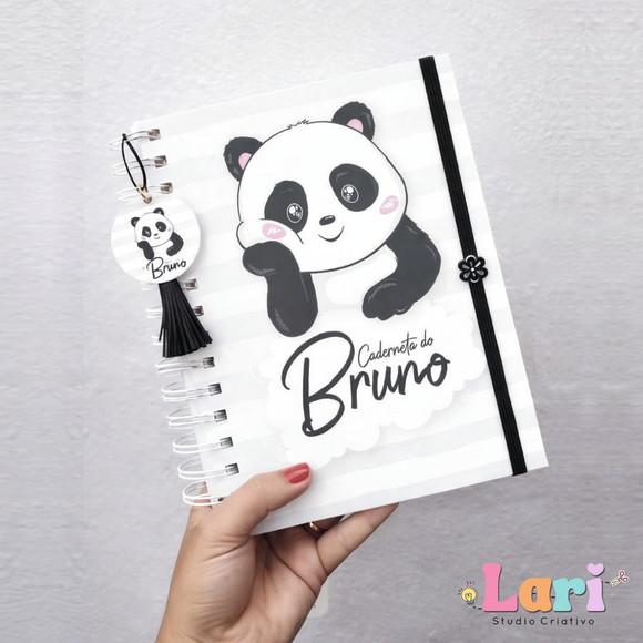 Caderneta de Saúde do Bebê Personalizada Panda