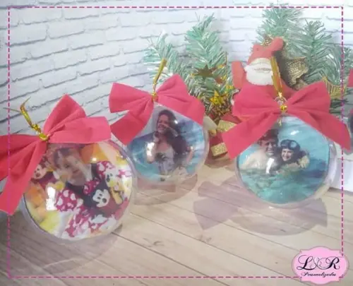 Bolas de Natal Personalizadas