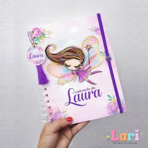 Caderneta de Saúde do Bebê Personalizada Fada