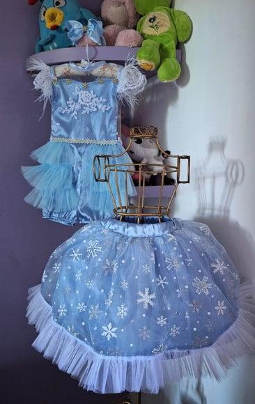 Kit Romper Frozen 3 Peças