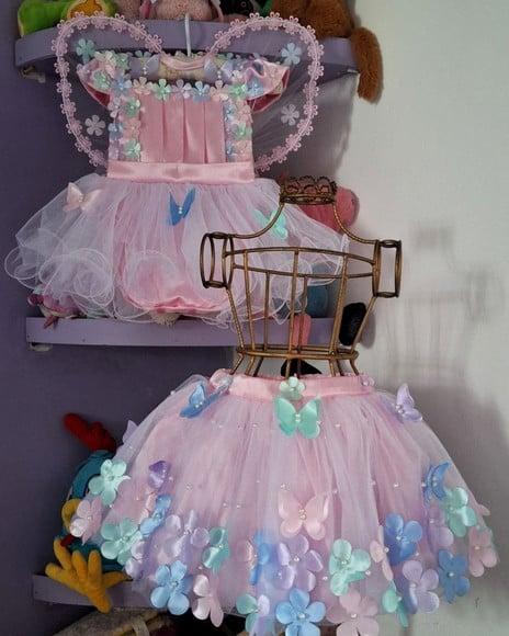 Kit Romper Jardim Encantado + Tênis