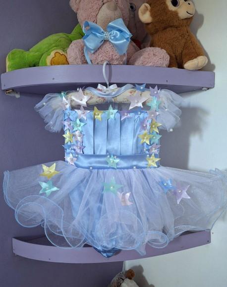 Romper Infantil Infantil Brilha Estrelinha Luxo