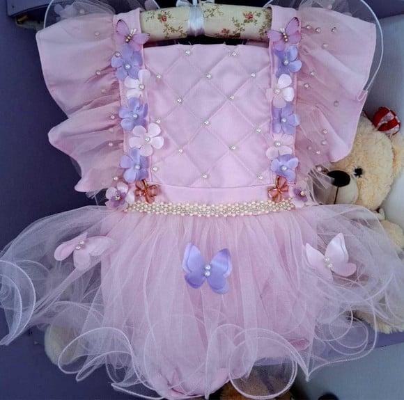 Romper Infantil Jardim Encantado Luxo