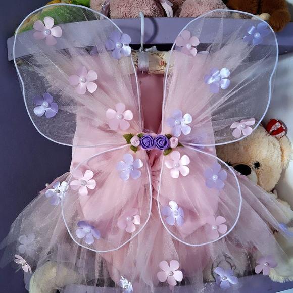 Romper Infantil Jardim Encantado Luxo + Tênis