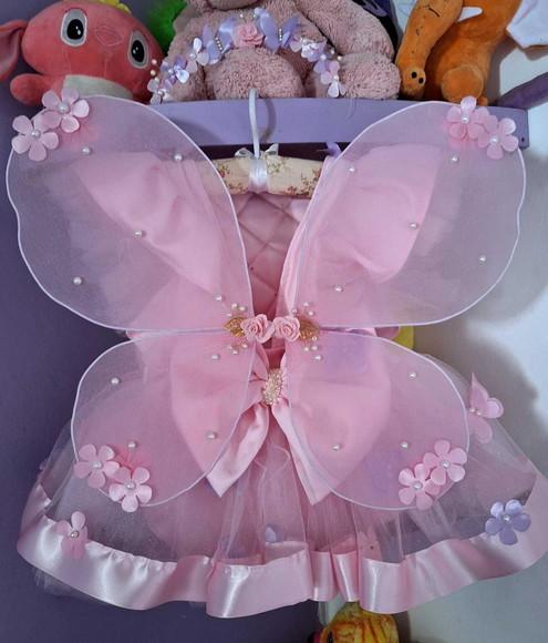 Romper Infantil Jardim Encantado Rosa