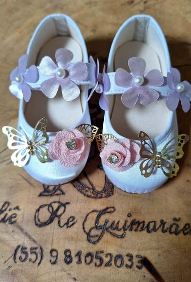 Romper Infantil Jardim Encantado Rosa 4 Peças