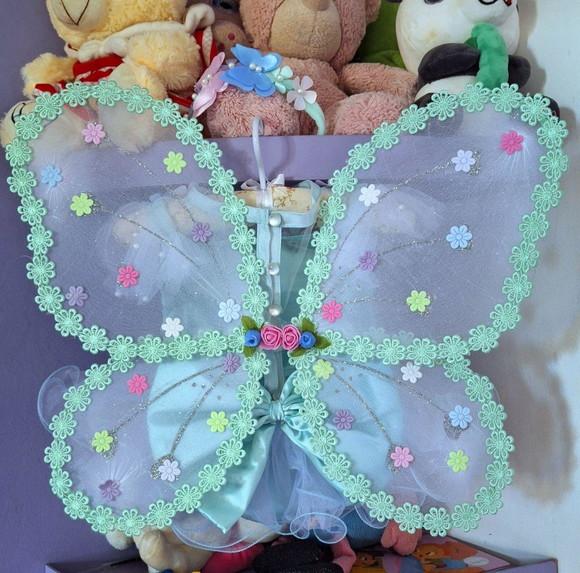 Romper Infantil Jardim Encantado Verde 3 Peças
