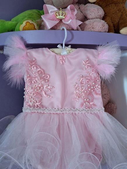 Romper Infantil Princesa Realeza Luxo + Faixa
