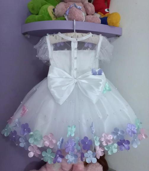 Vestido Daminha Dama de Honra Infantil