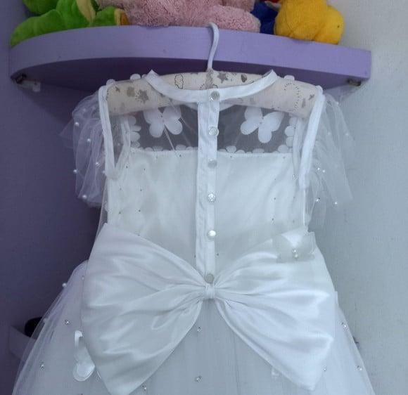 Vestido Daminha Dama de Honra Infantil Luxo