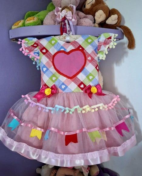 Vestido Festa Junina São João Quadrilha