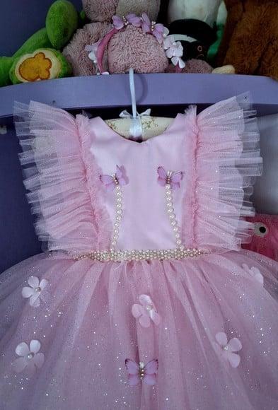 Vestido Infantil Jardim Encantado Luxo