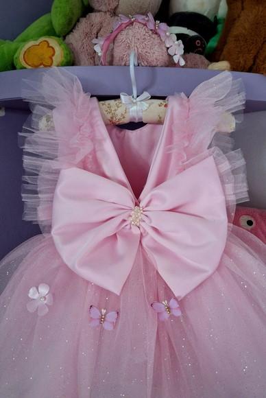 Vestido Infantil Jardim Encantado Luxo