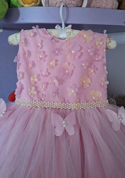 Vestido Infantil Jardim Encantado Luxo +faixa