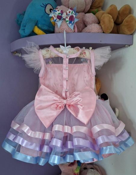 Vestido Infantil Tema Confeitaria
