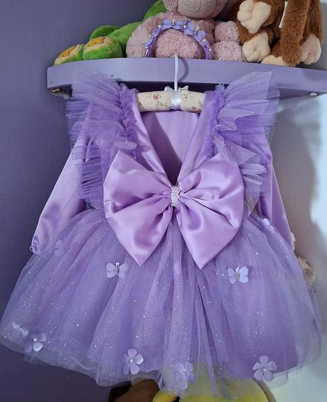 Vestido Jardim Encantado Manga Longa