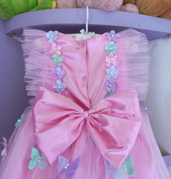 Vestido Jardim Encantado Rosa