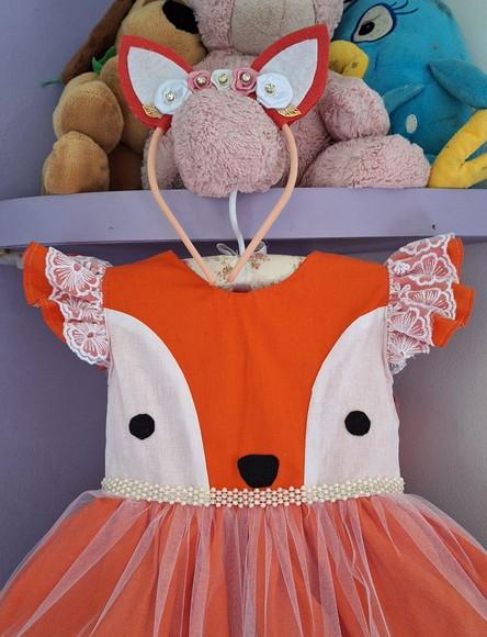 Vestido Raposinha Bosque Encantado