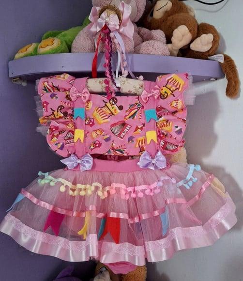 Vestido Romper São João