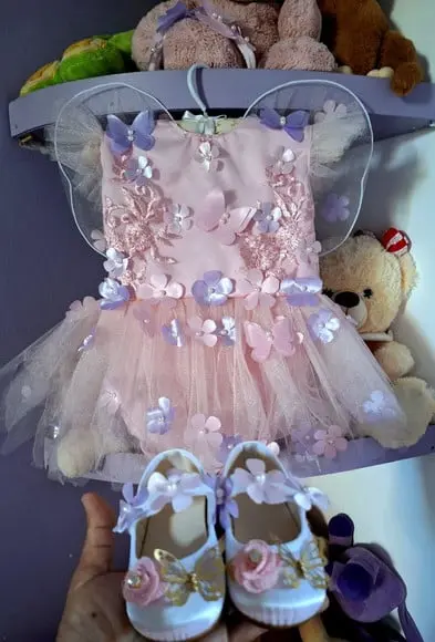 Kit Romper Infantil Jardim Encantado + Sapatinho