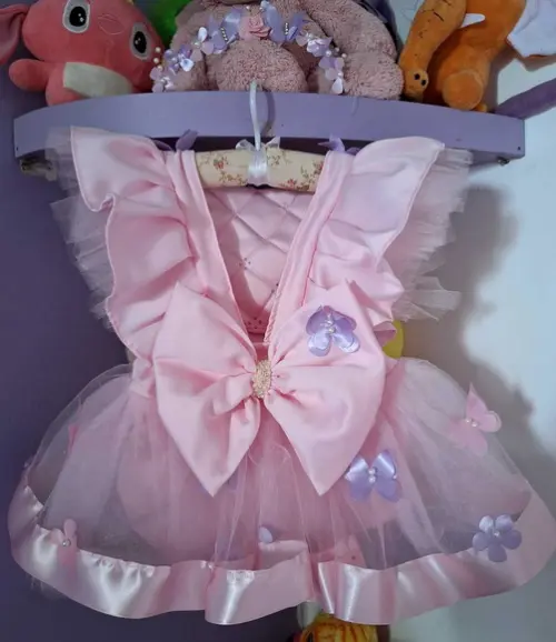Romper Infantil Jardim Encantado Rosa