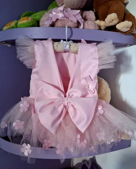 Romper Infantil Jardim Encantado Rosa 3 Peças
