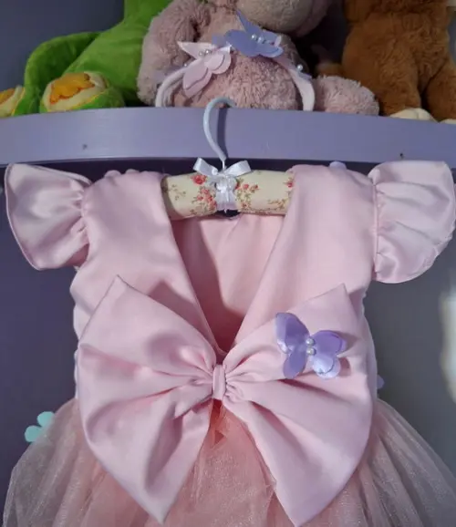 Romper Infantil Jardim Encantado Rosa 3 Peças