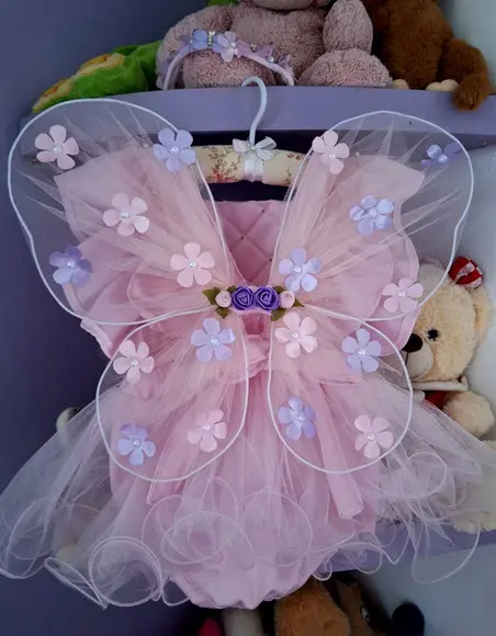 Romper Infantil Jardim Encantado Rosa 4 Peças
